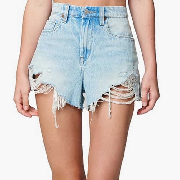 Blank nyc vintage high rise denim ripped shorts - Picture 2 of 11